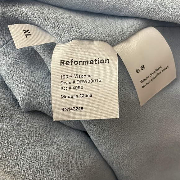 Reformation Mini Wrap Dress - Lola print - Picture 8 of 9